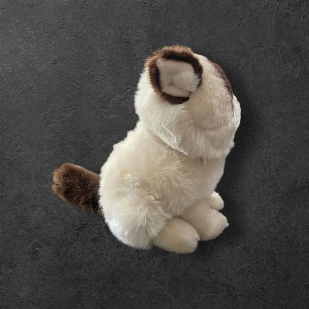 GUND Brown Cream Grumpy Cat Kitty Kitten Cute Plush Stuffed Animal Toy